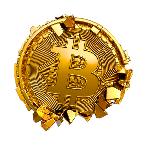 Bitcoin dourado